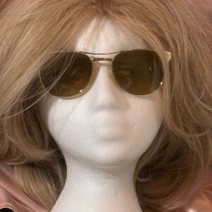 Vintage Ray Ban Gold Aviator Sunglasses